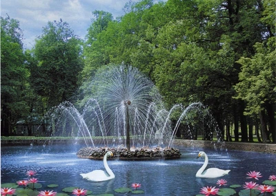 Фотообои Белый танец бумага ArtDecor 194x134 см