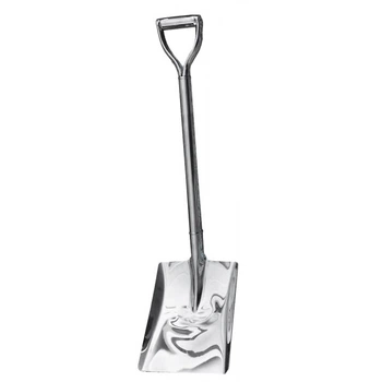Лопата совковая MasterTool GM из нержавеющей стали с ручкой 255*303мм L-970 мм (Арт.: 14-6275)