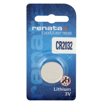 Батарейка литиевая Renata CR2032, 3V, блистер 1шт