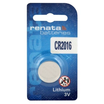 Батарейка литиевая Renata CR2016, 3V, блистер 1шт