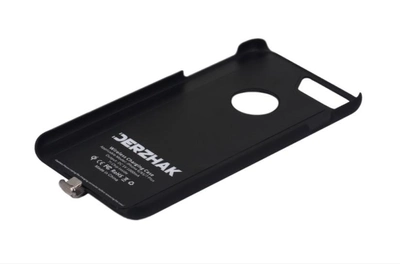 Приемник для беспроводной зарядки чехол ресивер Derzhak для iPhone 6 Plus/6S Plus/7 Plus Черный (6654)