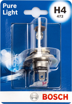 Автолампа Bosch Pure Light H4 (1 987 301 001)