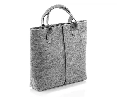 Сумка FeltFabricDesign з повсті сіра ВМ12-2(10373)