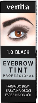 Краска-крем для бровей Venita Tint черная 15 г (5902101511698)