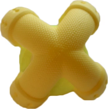 Іграшка тенісний м'яч AnimAll GrizZzly 9543 11.2 х 11.2 х 10.7 см Жовтий (6914068019543)