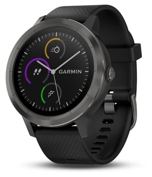 Умные часы с GPS Garmin Vivoactive 3 Black with Slate Hardware (010-01769-12)