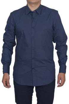 Рубашка Antony Morato 44 Синий (MMSL003267043-M-44)