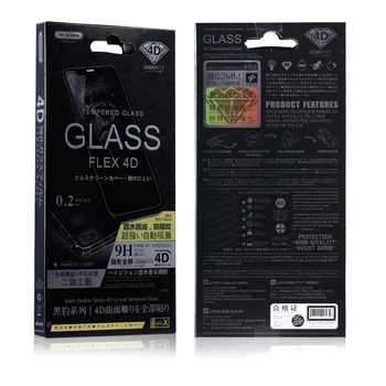 Защитное стекло Wekome Black Panther Series Flex 4D Curved Tempered Glass Black для iPhone 6/6S/7/8 (HTP-001)