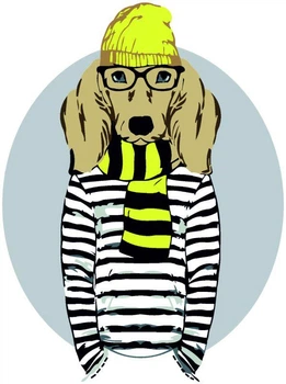 Набір картина за номерами Rosa Start стандарт Stylish Dog 35х45см (4823098514244)