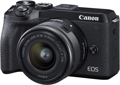 Canon EOS M6 Mark II kit (15-45mm) Black