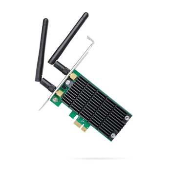 Бездротовий адаптер TP-Link Archer T4E (AC1200, PCI-E, 2 знімні антени)