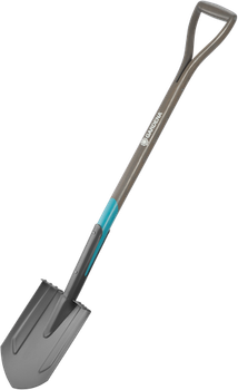 Szpadel ogrodowy z zaostrzoną krawędzią Gardena NatureLine trzon w kształcie litery D 117 sm (17001-20)