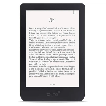 Электронная книга Tolino shine 3 E-Ink Carta 1448 × 1072 SmartLight Black