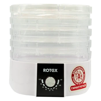 Сушарка для овочів і фруктів ROTEX RD610-W