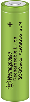 Аккумулятор литий-ионный Westinghouse Li-ion ICR 18650 3.7V 3000mAh 1 шт (889554010242)