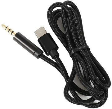 Кабель Value AUX Type-C - 4pin Audio 3.5 мм 1 м Black (S0993)