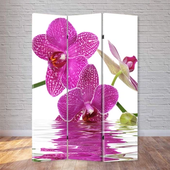 Ширма декоративная FineDecor "Орхидея" 120х180 см 080