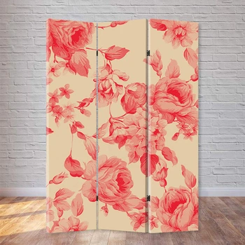 Ширма декоративная FineDecor "Цветы" 120х180 см 123
