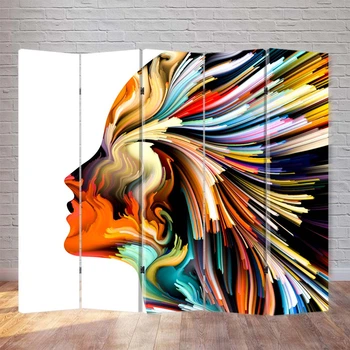 Ширма декоративная FineDecor "Девушка" 200x180 см 191b