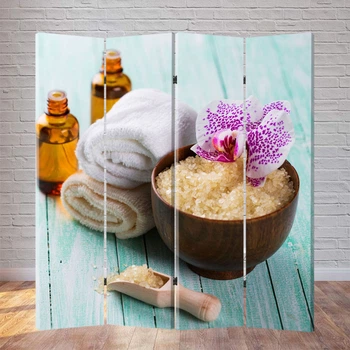 Ширма для спа-салона FineDecor "Релакс" 160x180 см 254a