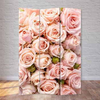 Декоративна Ширма FineDecor "Букет троянд" 120х180 см 115
