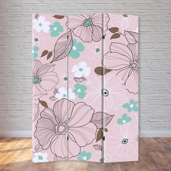 Декоративна Ширма FineDecor "Квіти" 120х180 см 126
