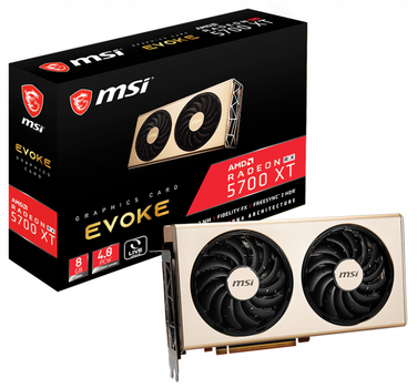 Видеокарта MSI Radeon RX 5700 XTEVOKE 8Gb DDR6 256-bit HDMI/3xDP 1905/14000MHz 8-pin + 6-pin PCI-Express 4.0 (197276)