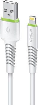 Кабель Intaleo CBFLEXL1 Lightning 1.2 м White (1283126487460)