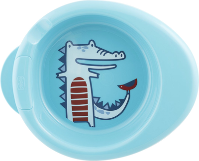 Термостійка тарілка Chicco Warmy Plate Блакитна (16000.20)