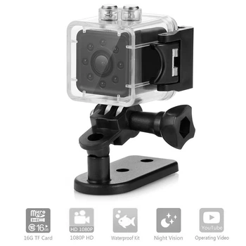 Влагозащитная мини спорт камера WIFI FullHD 1080p Blitz SQ13 Серый