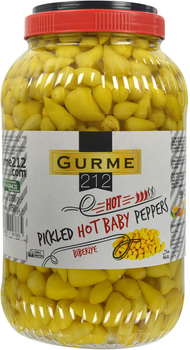 Перець Gurme 212 Baby гострий маринований 3.75 кг (8680697447665)