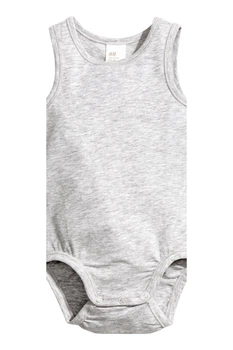 Боді H&M сірий RUOFS126 56