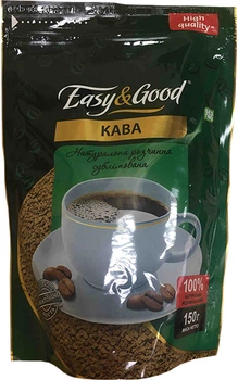 Кофе растворимый сублимированный Easy&Good 150 г (4820140474433)