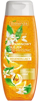 Вітамінна олія для душу Bielenda Personal Care Відновлювальна Мед і апельсиновий цвіт 440 г (5902169023966)