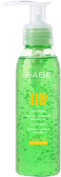Увлажняющий гель для тела BABE Laboratorios со 100% Алое Travel Size 90 мл (8437011329844)