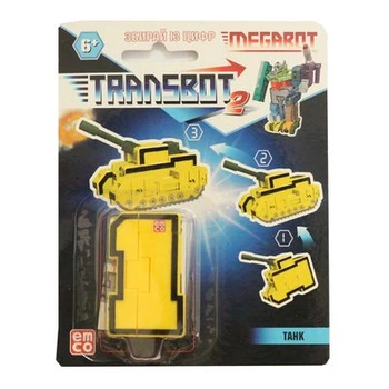 Игрушка-трансформер Transbot Танк (6889/1) (10-554062)