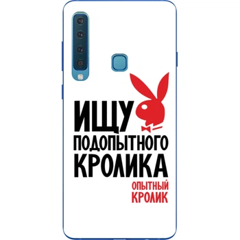 Силиконовый чехол бампер Amstel для Samsung Galaxy A9 2018 с картинкой Кролик