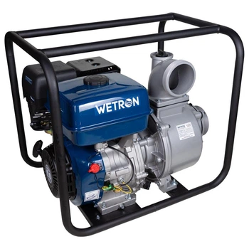 Мотопомпа 15 л.с. Hmax 30м Qmax 110м³/ч (4-х тактный) WETRON WM100CX (772553) 3857871