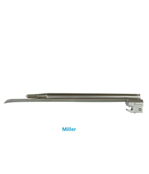 Клинки Miller для ларингоскопов Flexicare металеві звичайні багаторазові розмір 0