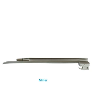 Клинки Miller для ларингоскопов Flexicare металеві звичайні багаторазові розмір 3
