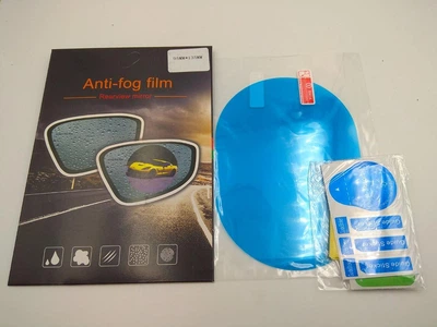 Защитная пленка антидождь Anti fog film для защиты боковых зеркал автомобиля 95х135 мм 00717