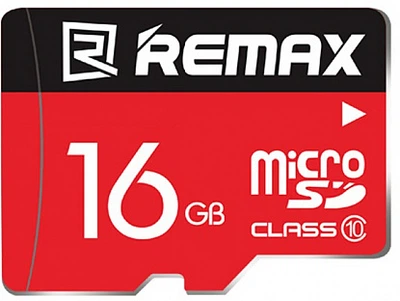 Карта памяти Remax microSDHC Class 10 UHS-I 16 Gb Black