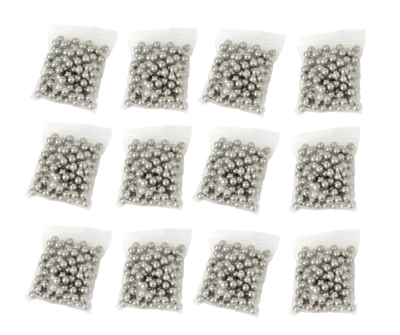 Металлические шарики для рогатки DEXT 8 мм сталь 12 упаковок (OK2215734622)