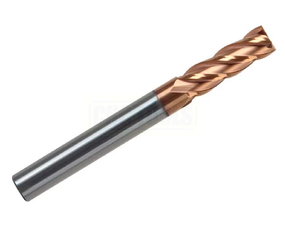 Фреза твердосплавная CNC TOOLS с покрытием D1x3x50мм Z=4 ц/хв HRC55 45° цилиндрический хвостовик ОКЕАН ТРЕЙД