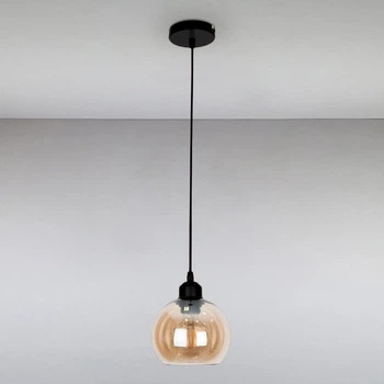 Люстра подвесная Light House LS-15074-1 BR коричневая