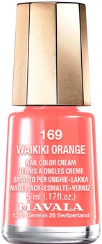 Lakier do paznokci Mavala 169 Waikiki Orange 5 ml (7618900911697)