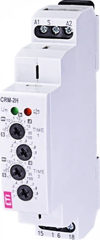 Реле времени циклическое ETI CRM-2H UNI 12-240V AC/DC 16A AC1 импульсное 2470003 на DIN рейку