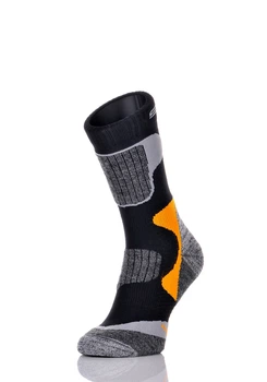 Носки трекинговые термоактивные SPAIO Trekking Skinlife 35-37 черный/оранжевый
