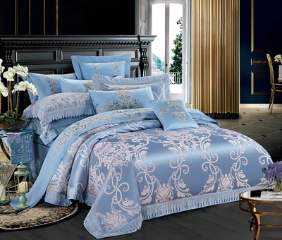 Комплект постельного белья Word of Dream Жаккард FSM 507 семейный 150x215х2 сатин (2500000075865)