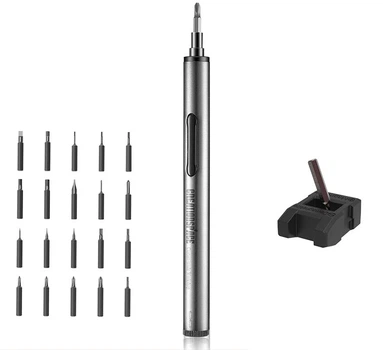 Электроотвертка CREATIONSPACE ZPJ1802A + 20 бит Dark Silver (7123)